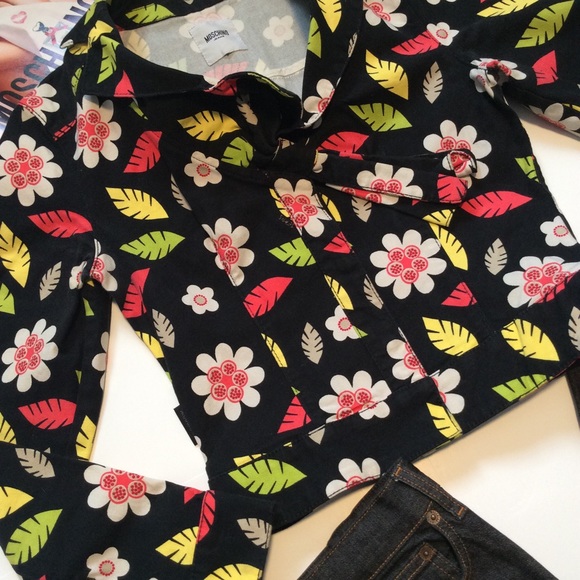 Moschino jeans short jacket size S - Picture 4 of 5